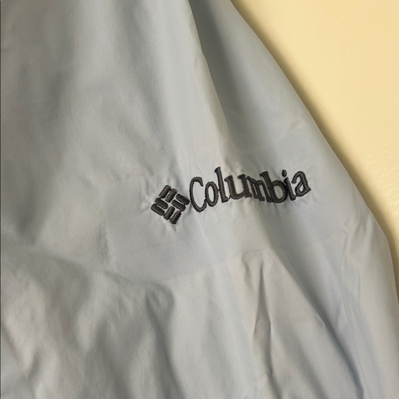 Columbia Women's Jacket - Light Blue and Navy - Picture 6 of 12